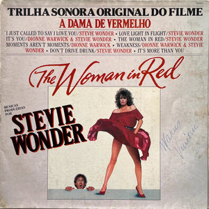 Stevie Wonder — The Woman In Red (Trilha Sonora Original Do Filme A Dama De Vermelho) (Disco de Vinil LP, usado)