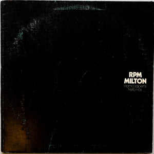 RPM (3) e Milton Nascimento — Homo Sapiens / Feito Nós (Disco de Vinil LP, usado)