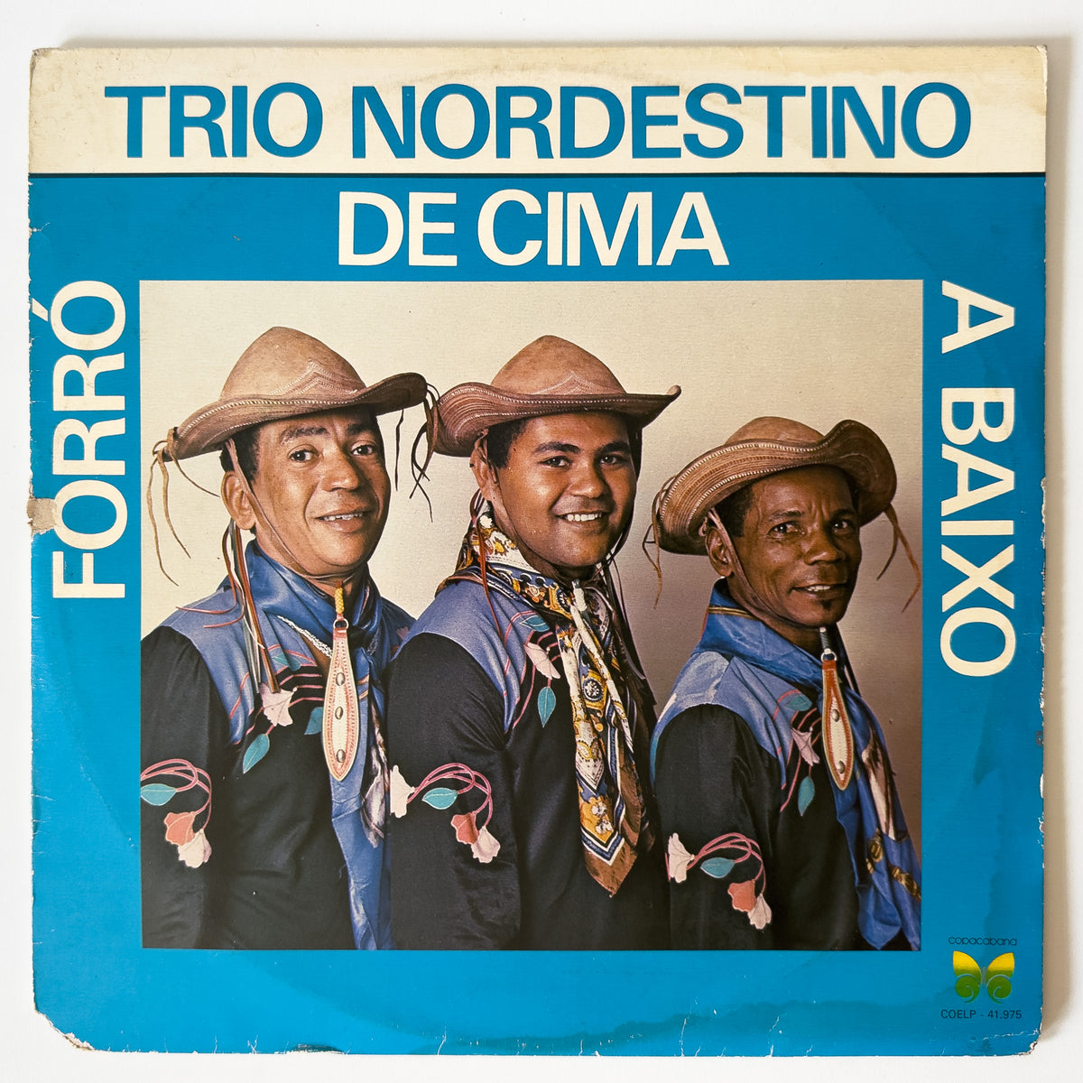 Trio Nordestino — Forró De Cima A Baixo (Disco de Vinil LP, usado)
