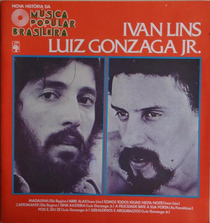 Various — Nova História Da Música Popular Brasileira - Ivan Lins, Luiz Gonzaga Jr. (Disco de Vinil LP, usado)