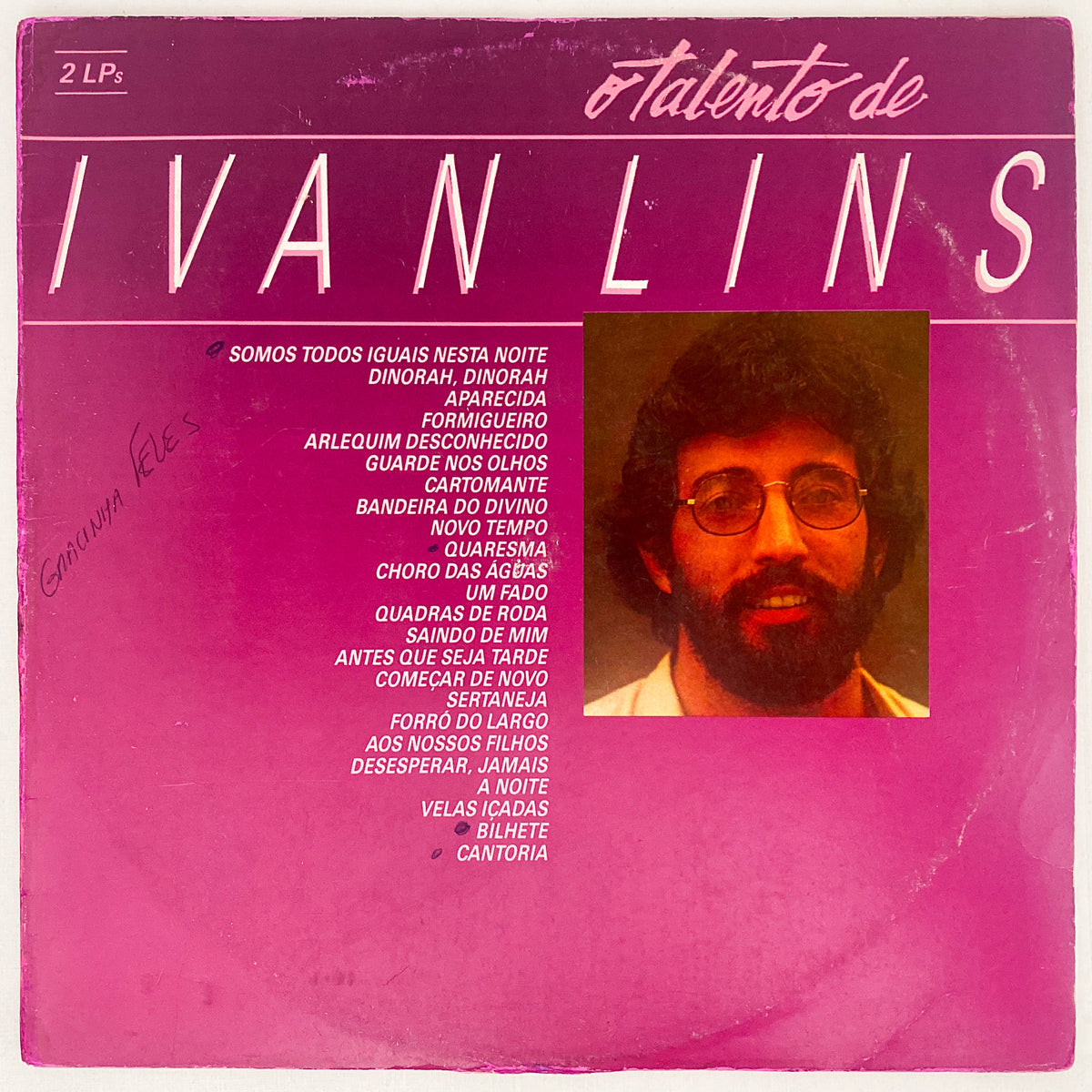 Ivan Lins — O Talento De Ivan Lins (Disco de Vinil LP, usado)