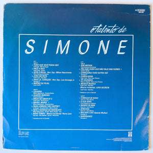 Simone (3) — O Talento De Simone (Disco de Vinil LP, usado)