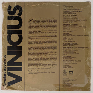 Vinicius De Moraes — Testamento...Vol. 2 (Disco de Vinil LP, usado)