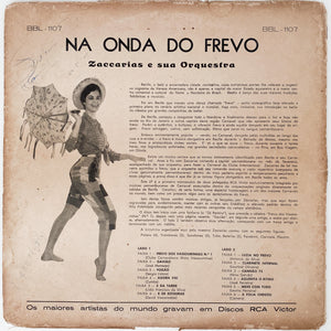 Zaccarias E Sua Orquestra — Na Onda Do Frevo (Disco de Vinil LP, usado)