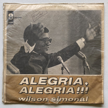 Wilson Simonal — Alegria, Alegria !!! (Disco de Vinil LP, usado)
