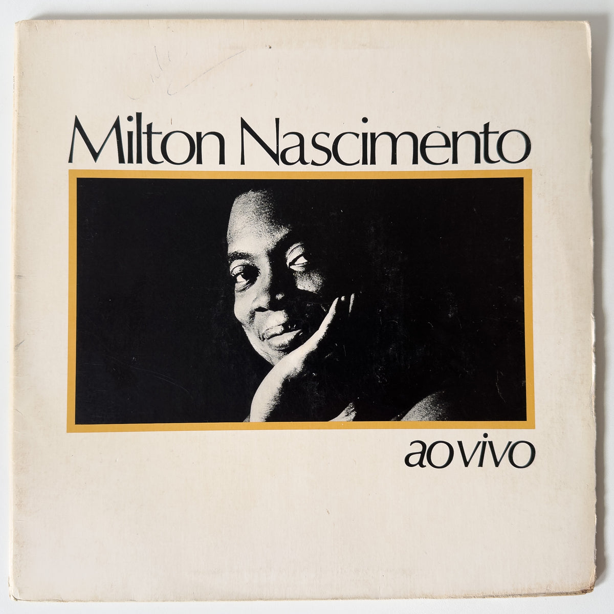 Milton Nascimento — Ao Vivo (Disco de Vinil LP, usado)