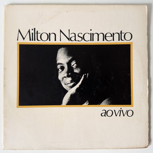 Milton Nascimento — Ao Vivo (Disco de Vinil LP, usado)