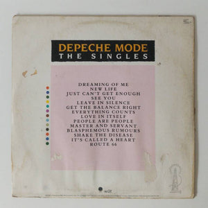 Depeche Mode — The Singles (Disco de Vinil LP, usado)