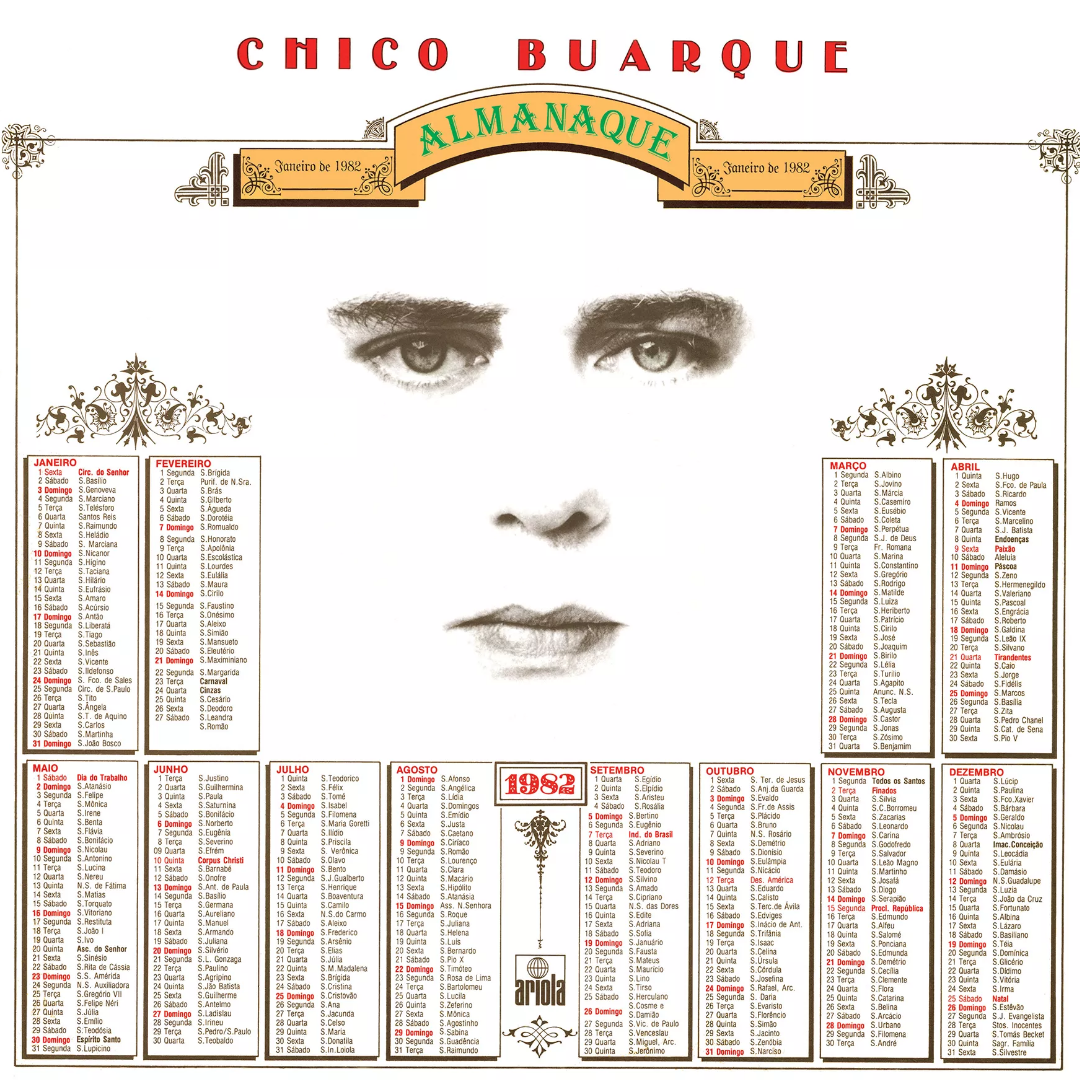 Chico Buarque — Almanaque (Disco de Vinil LP, lacrado, importado)