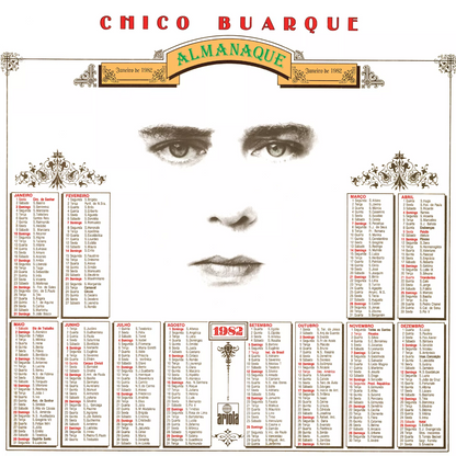 Chico Buarque — Almanaque (Disco de Vinil LP, lacrado, importado)