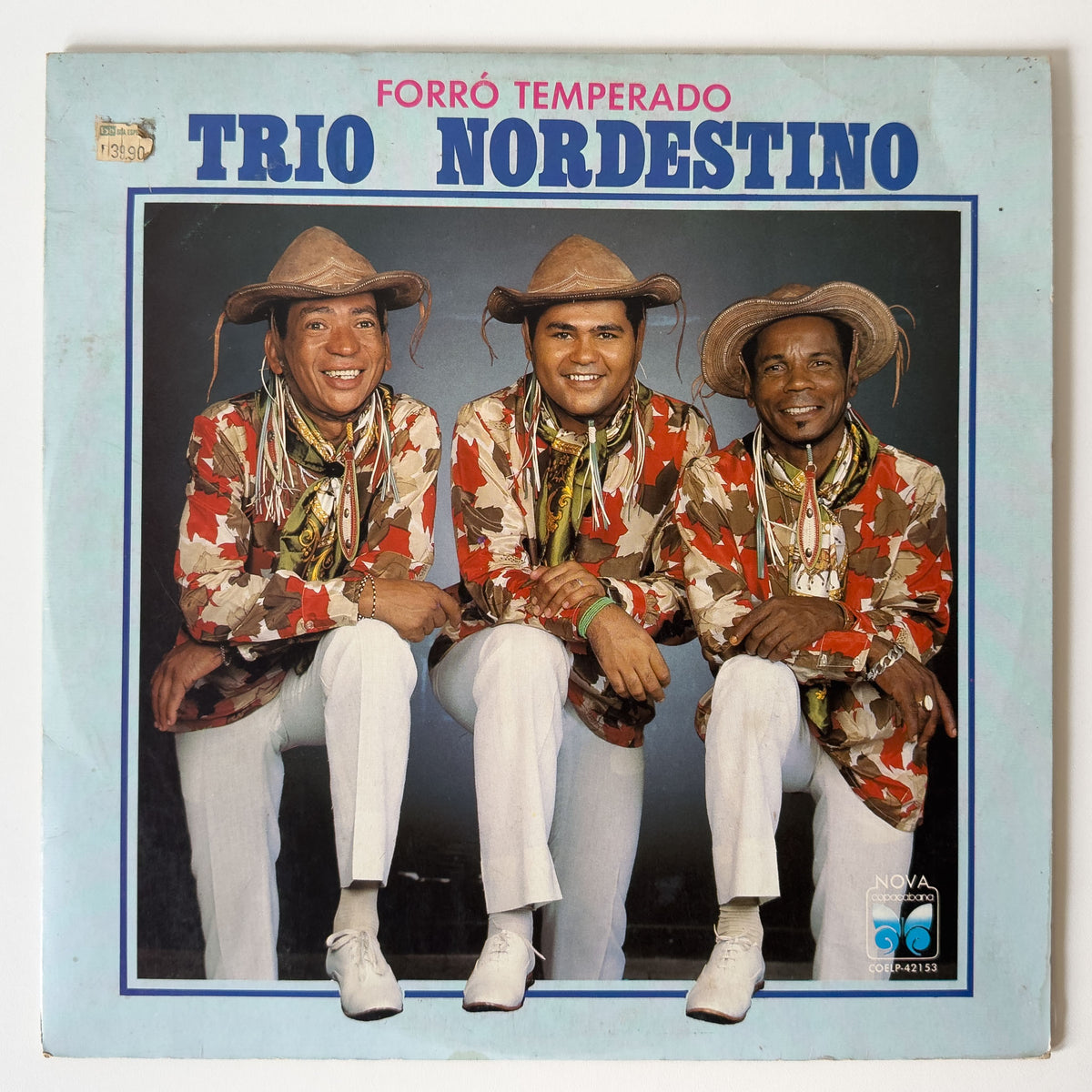 Trio Nordestino — Forró Temperado (Disco de Vinil LP, usado)