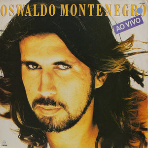 Oswaldo Montenegro — Ao Vivo (Disco de Vinil LP, usado)