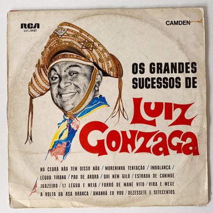 Luiz Gonzaga — Os Grandes Sucessos De Luiz Gonzaga  (Disco de Vinil LP, usado)