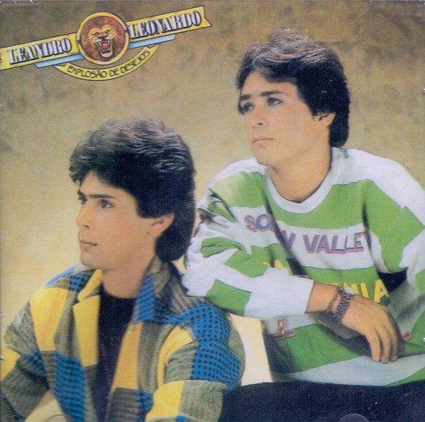 Leandro & Leonardo — Explosão De Desejos (Disco de Vinil LP, usado)
