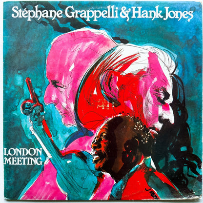 Stéphane Grappelli e Hank Jones — London Meeting (Disco de Vinil LP, usado)