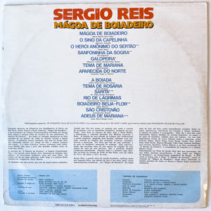 Sérgio Reis — Mágoa De Boiadeiro (Disco de Vinil LP, usado)