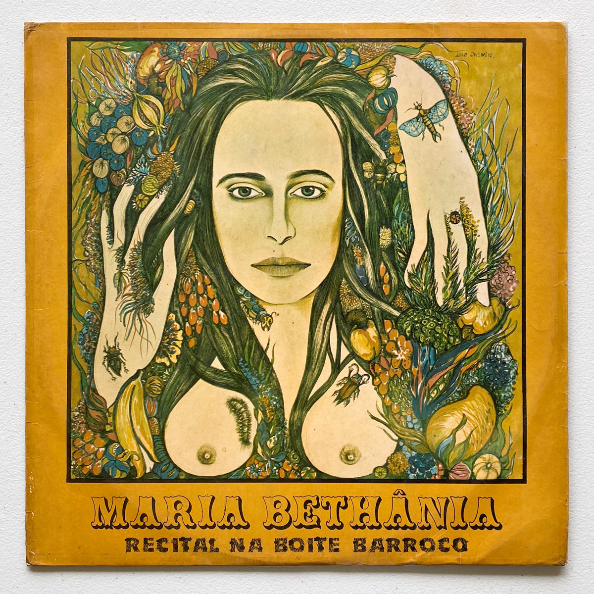 Maria Bethânia — Recital Na Boite Barroco (Disco de Vinil LP, usado)
