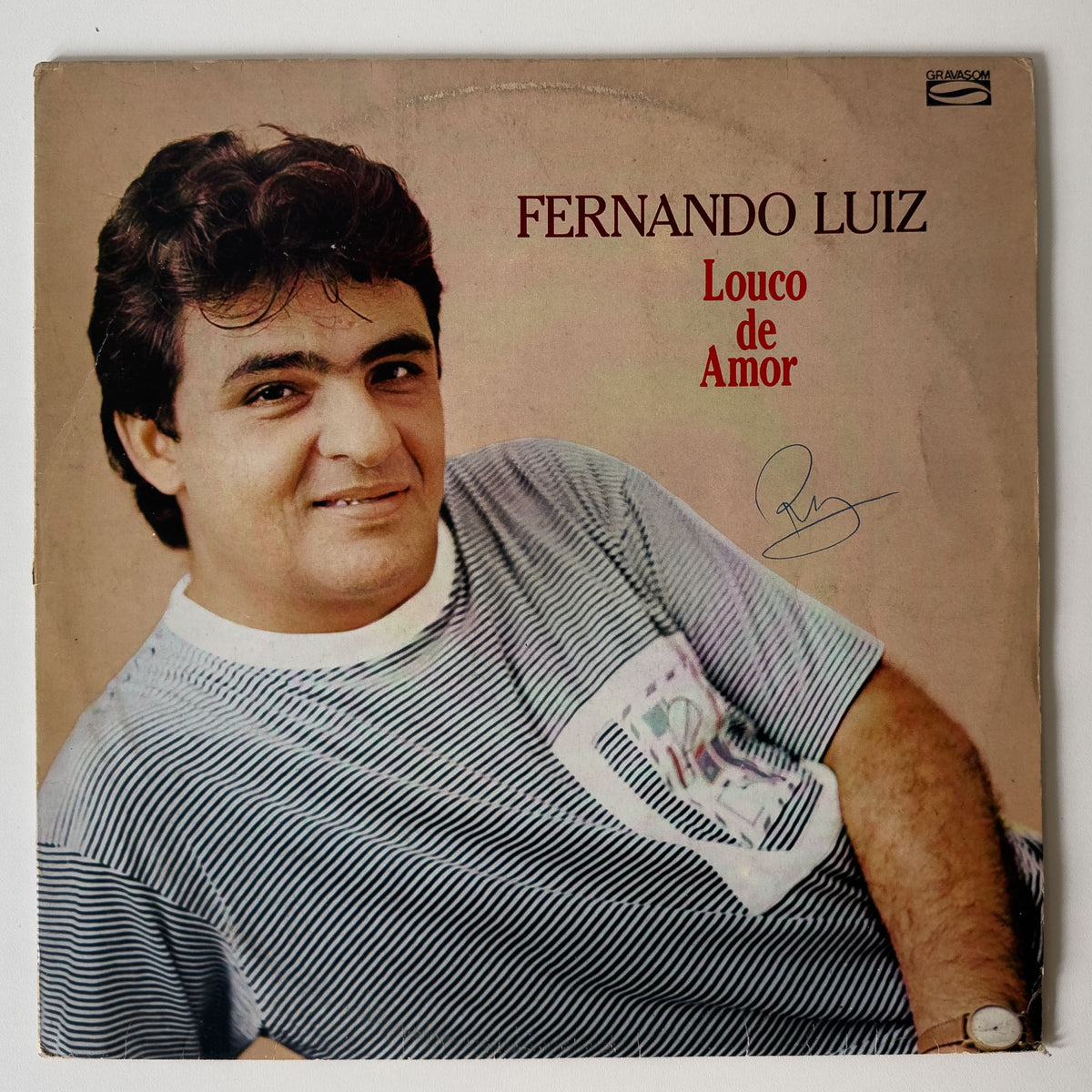 Fernando Luiz — Louco De Amor (Disco de Vinil LP, usado)