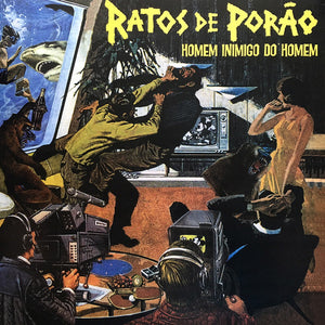 Ratos De Porão — Homem Inimigo Do Homem (Disco de Vinil LP, lacrado)