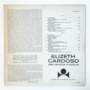 Elizeth Cardoso,Zimbo Trio e Jacob Do Bandolim — Vol. 2 (Disco de Vinil LP, usado)