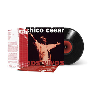 Chico César — Aos Vivos (Disco de Vinil LP, lacrado)