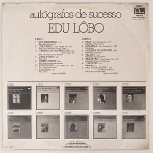 Edu Lobo — Autógrafos De Sucesso (Disco de Vinil LP, usado)