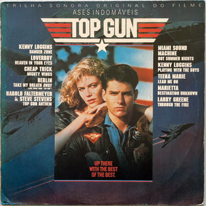 Various — Top Gun (Trilha Sonora Original Do Filme "Ases Indomáveis") (Disco de Vinil LP, usado)
