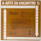 Chico Buarque e Vinicius De Moraes — A Arte Do Encontro 5 (Disco de Vinil LP, usado)