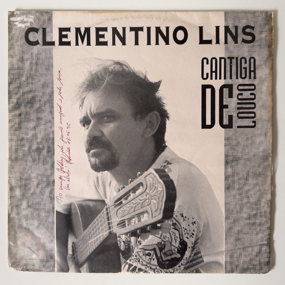 Clementino Lins — Cantiga de Louco (Disco de Vinil LP, usado)