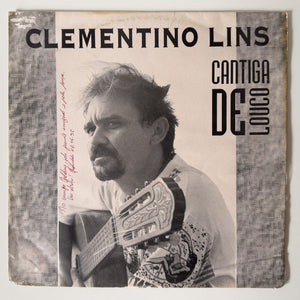 Clementino Lins — Cantiga de Louco (Disco de Vinil LP, usado)