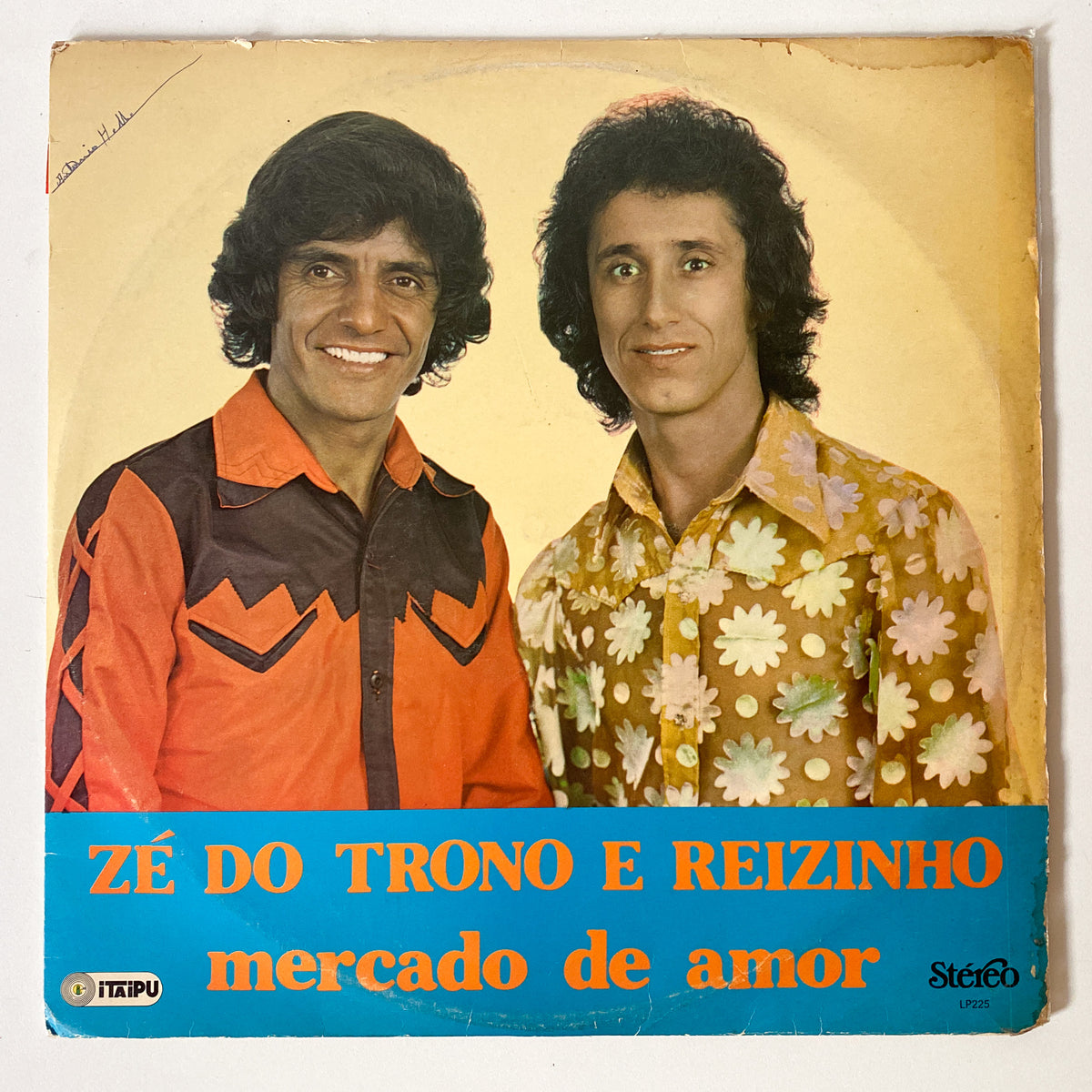 Zé do Trono e Reizinho - Mercado de Amor (Disco de Vinil LP, usado)