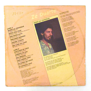 Zé Duarte — Quero Me Confessar (Disco de Vinil LP, usado)