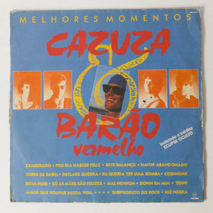 Cazuza e Barão Vermelho — Melhores Momentos (Disco de Vinil LP, usado)