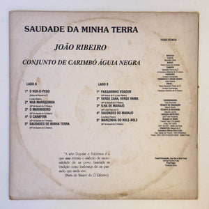 Conjunto De Carimbó Águia Negra — Saudade Da Minha Terra (Disco de Vinil LP, usado)