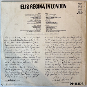 Elis Regina — Elis Regina In London (Disco de Vinil LP, usado)
