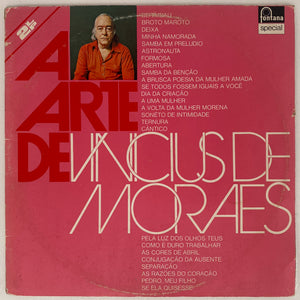 Vinicius De Moraes — A Arte De Vinicius De Moraes (Disco de Vinil LP, usado)