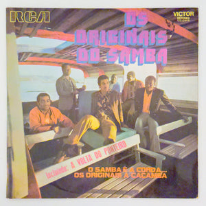 Os Originais Do Samba — O Samba É A Corda... Os Originais A Caçamba (Disco de Vinil LP, usado)