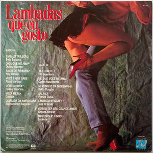 Various — Lambadas Que Eu Gosto (Disco de Vinil LP, usado)