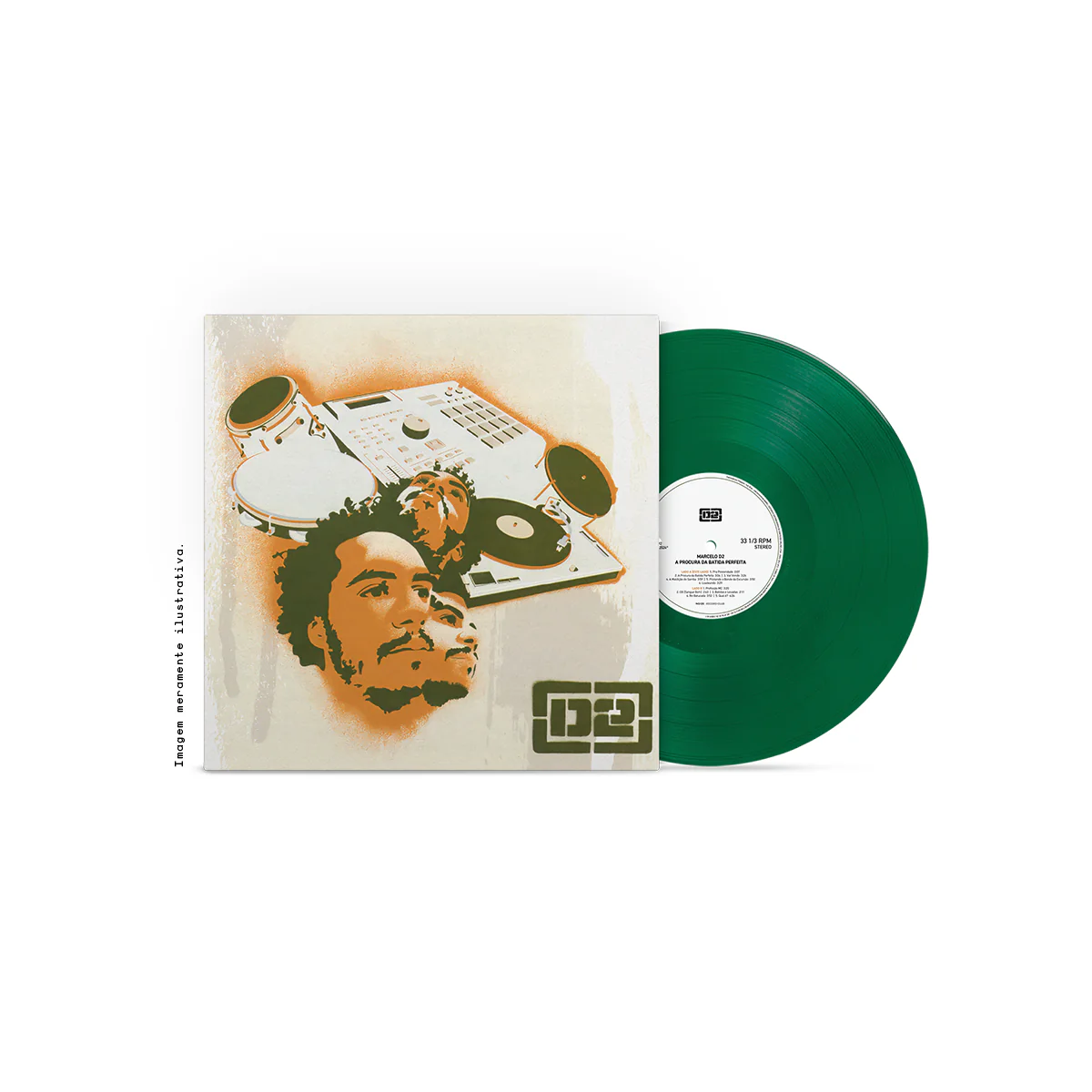 Marcelo D2 — A Procura Da Batida Perfeita (Disco de Vinil LP, lacrado)
