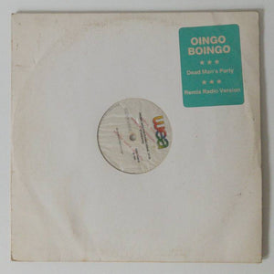 Oingo Boingo — Dead Man's Party (Radio Remix) / Big Boingo Medley (Disco de Vinil LP, usado)