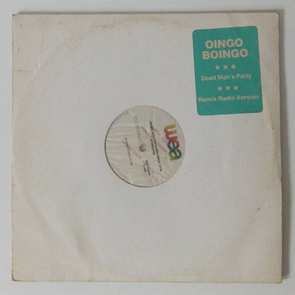Oingo Boingo — Dead Man's Party (Radio Remix) / Big Boingo Medley (Disco de Vinil LP, usado)