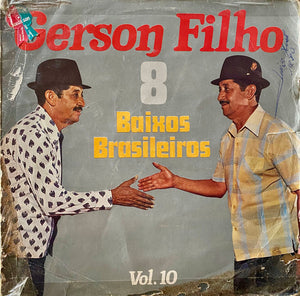 Gerson Filho — 8 Baixos Brasileiros Vol.10 (Disco de Vinil LP, usado)