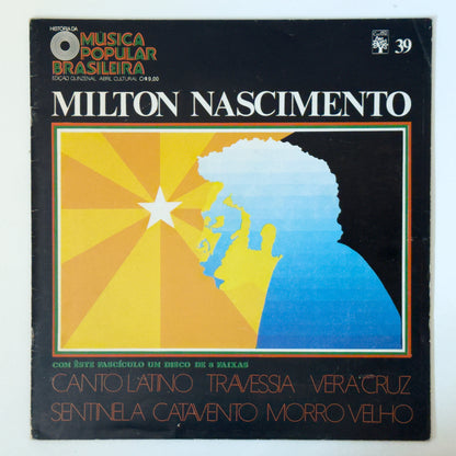 Various — História Da Música Popular Brasileira - Milton Nascimento (Disco de Vinil 10", usado)