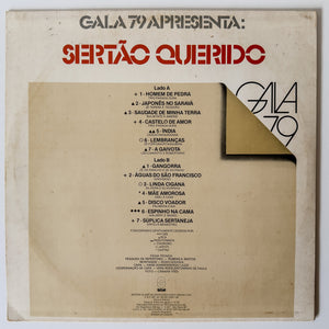 Various — Sertão Querido - Gala 79 (Disco de Vinil LP, usado)