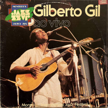 Gilberto Gil — Ao Vivo (Disco de Vinil LP, usado)