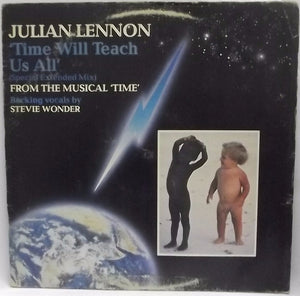 Julian Lennon — Time Will Teach Us All (Disco de Vinil LP, usado)