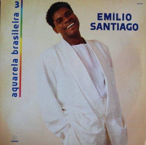 Emilio Santiago — Aquarela Brasileira 3 (Disco de Vinil LP, usado)
