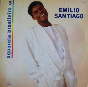 Emilio Santiago — Aquarela Brasileira 3 (Disco de Vinil LP, usado)