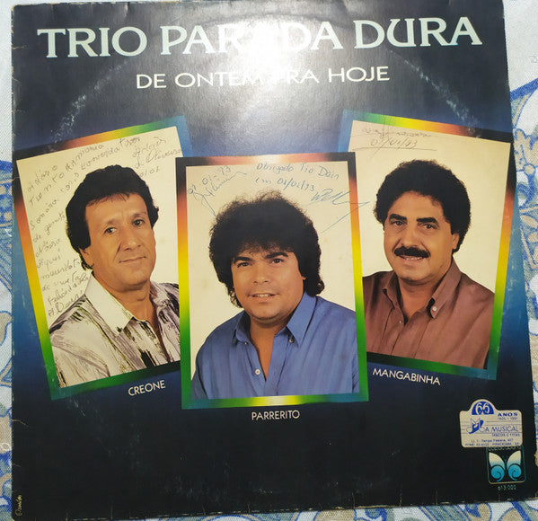 Trio Parada Dura — De Ontem Pra Hoje (Disco de Vinil LP, usado)