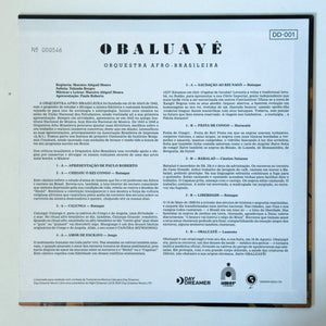 Orquestra Afro-Brasileira — Obaluayê! (Disco de Vinil LP, lacrado, importado)